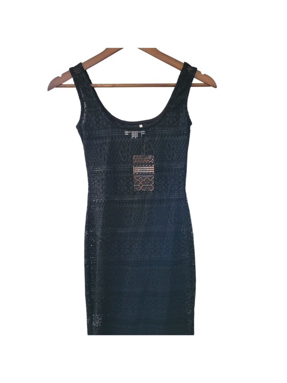 Thatssofetch Lace Maxi Dress Size XS/S Sterling Black Bodycon Sexy NWT - Picture 4 of 9